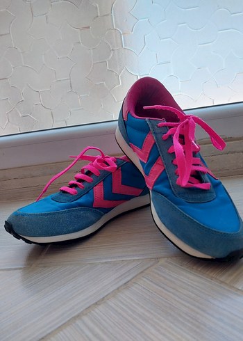 Hummel Renkli Bağcıklı Kadın Spor Ayakkabı - Görsel 2