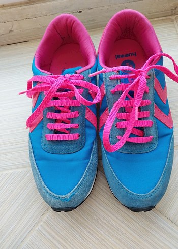 Hummel Renkli Bağcıklı Kadın Spor Ayakkabı - Görsel 4