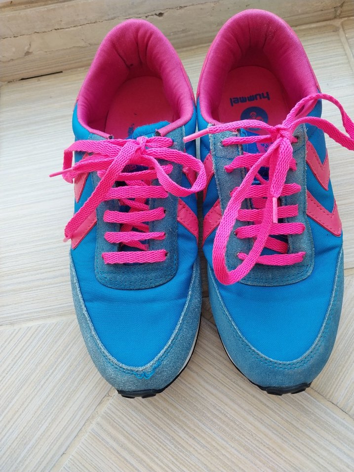 Hummel Renkli Bağcıklı Kadın Spor Ayakkabı - Görsel 5