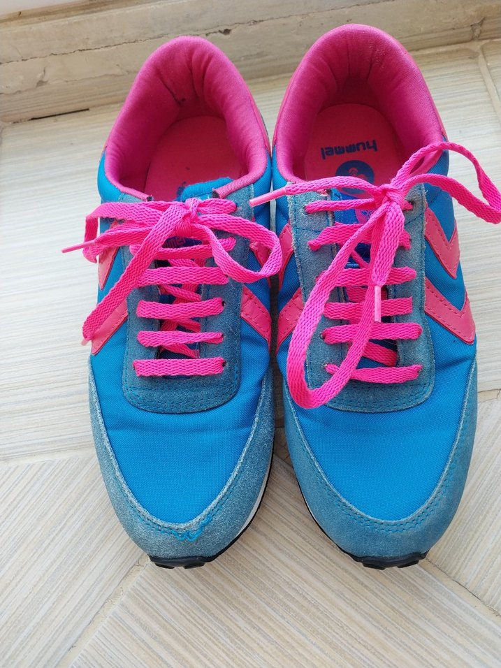 Hummel Renkli Bağcıklı Kadın Spor Ayakkabı - Görsel 4