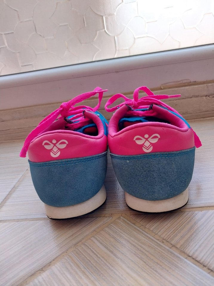 Hummel Renkli Bağcıklı Kadın Spor Ayakkabı - Görsel 3