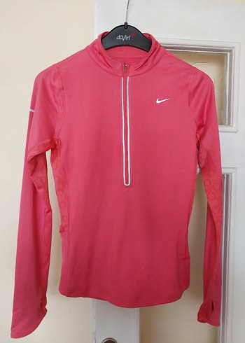 Pembe Dri-FIT Baskılı Spor üst - Görsel 2