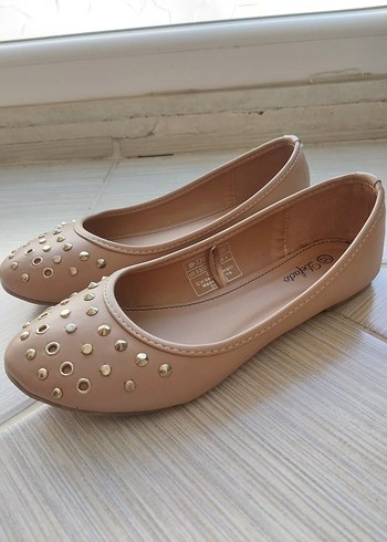 Defacto Bej Kadın Babet Ayakkabı - Görsel 2