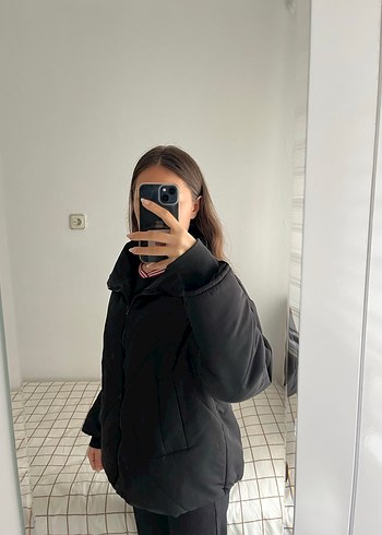 Siyah mont - Görsel 2