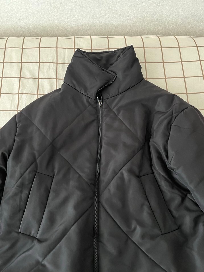 Siyah mont - Görsel 3