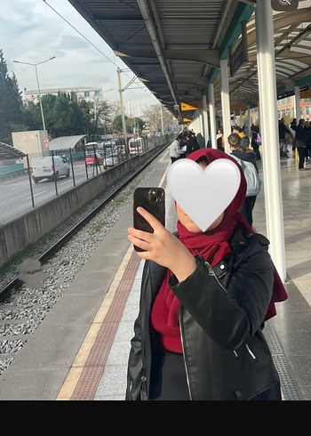 Kadın Siyah Deri ceket - Görsel 3