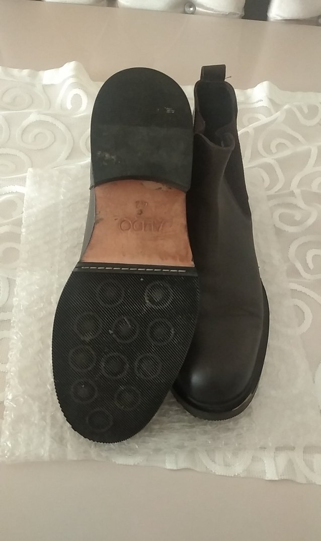 Kahverengi Deri Erkek Bot - Görsel 5