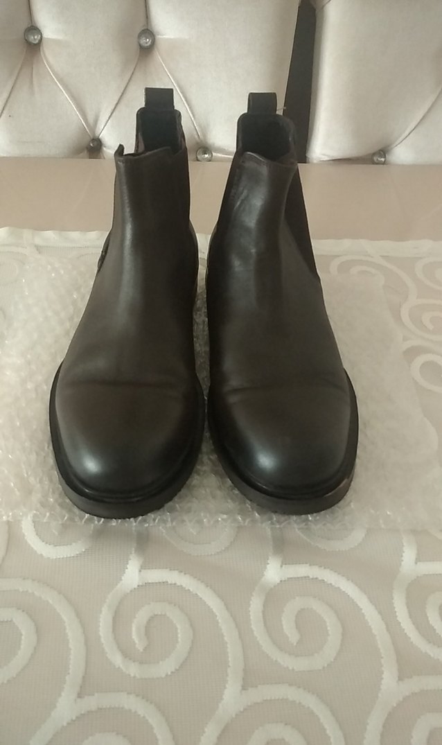 Kahverengi Deri Erkek Bot - Görsel 2