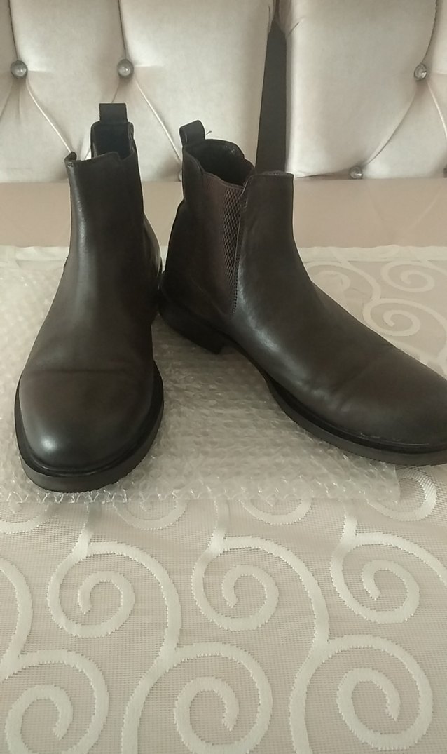 Kahverengi Deri Erkek Bot - Görsel 3