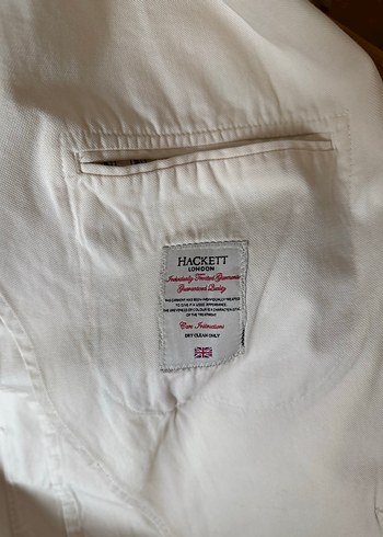 Hackett London orjinal sıfır erkek ceket - Görsel 8