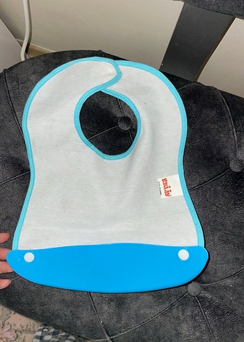 Hazneli bebek mama önlüğü - Görsel 2