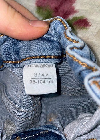 Erkek Çocuk Mavi Denim Pantolon - Görsel 3