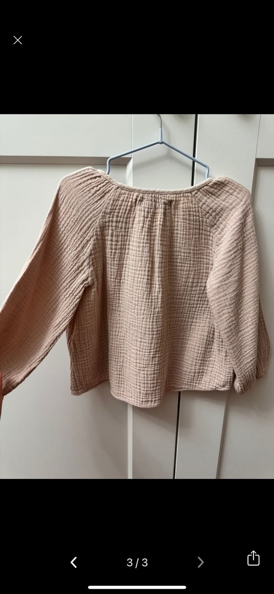 ZARA MÜSLİN ÜST - Görsel 2