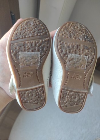 Kız Çocuk Beyaz Bantlı Babet Ayakkabı - Görsel 2