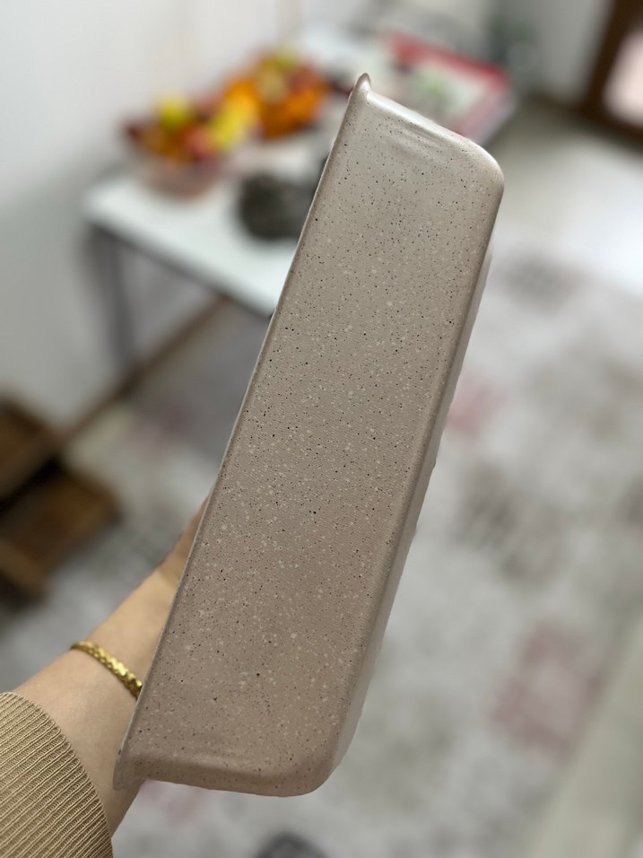 Bej Dikdörtgen Kek Kalıbı - Görsel 2