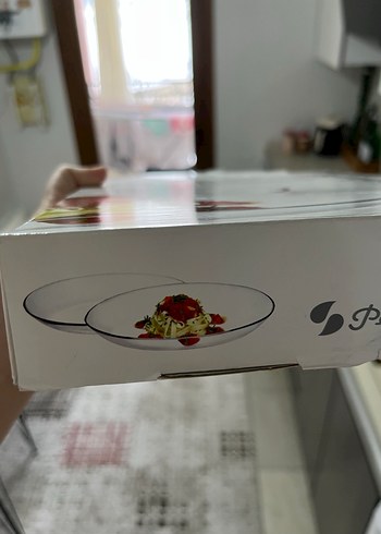 Pasabahce 2 Parça cam servis tabağı - Görsel 3