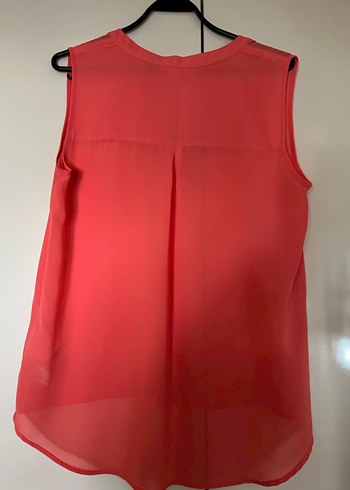 V Yakalı şifon Kadın Bluz - Görsel 4