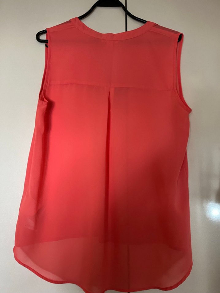 V Yakalı şifon Kadın Bluz - Görsel 4