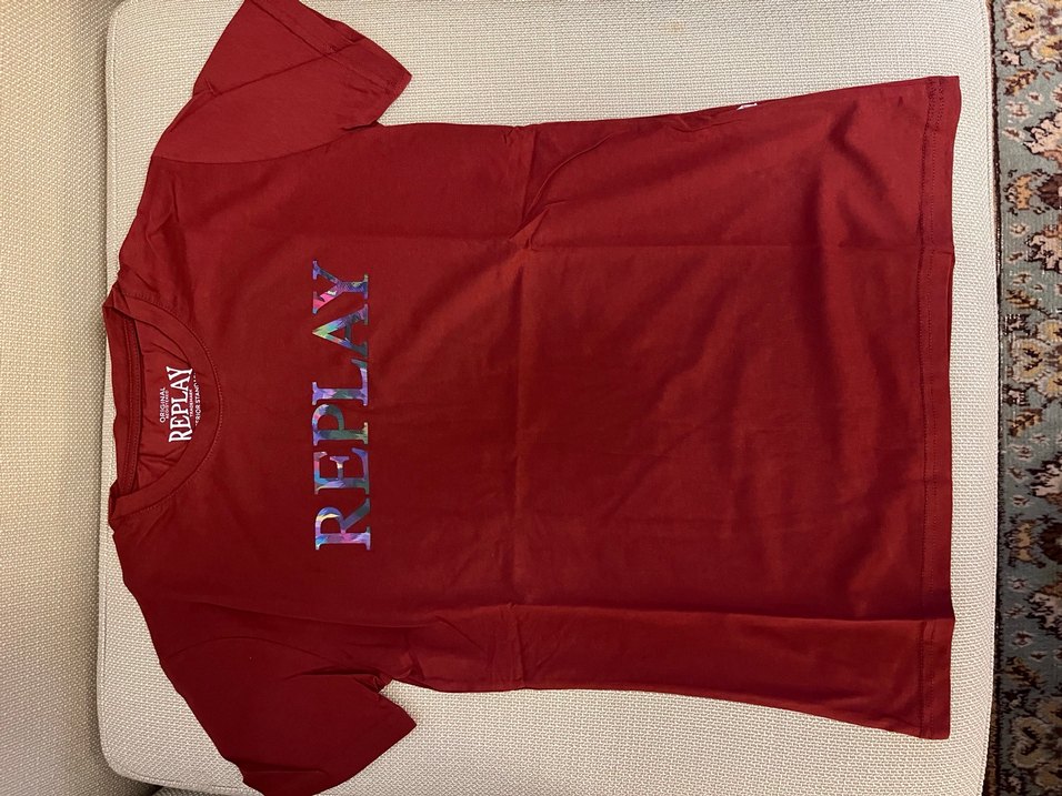 Replay Kırmızı Kadın Tişört - Görsel 2