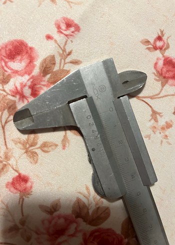 İnox marka vintage Kumpas Ölçüm Aleti - Görsel 2