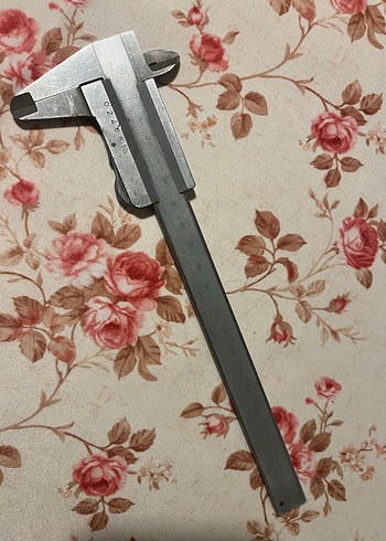 İnox marka vintage Kumpas Ölçüm Aleti - Görsel 6