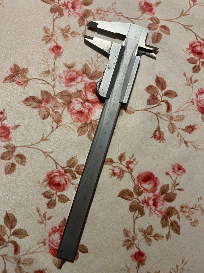 İnox marka vintage Kumpas Ölçüm Aleti - Görsel 3