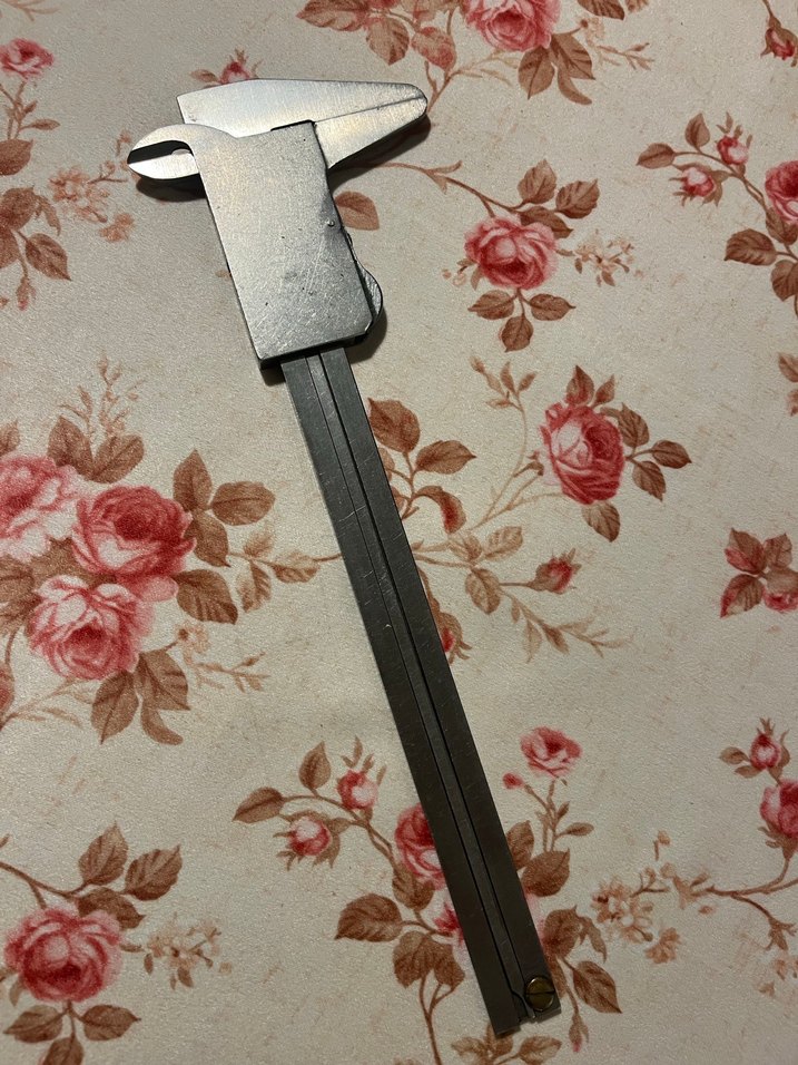 İnox marka vintage Kumpas Ölçüm Aleti - Görsel 5