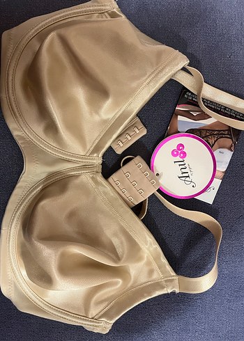 Anıl Marka Parlak Bej Sütyen - Görsel 3