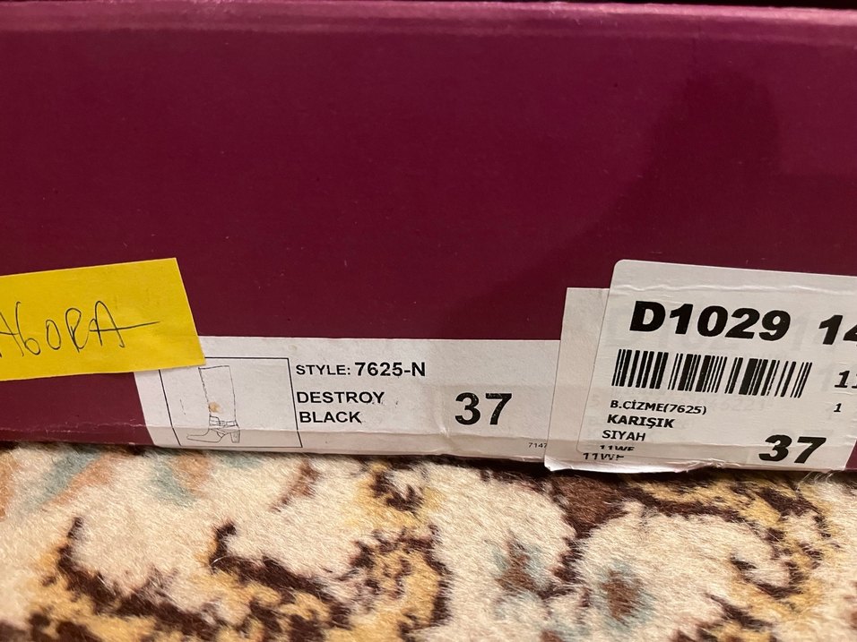 Siyah Süet Topuklu Bot - Görsel 5