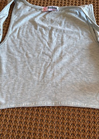 2 ADET M beden Gri Kadın Atlet - Görsel 7