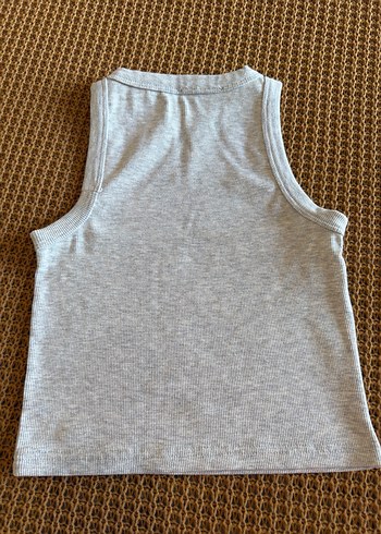 2 ADET M beden Gri Kadın Atlet - Görsel 2