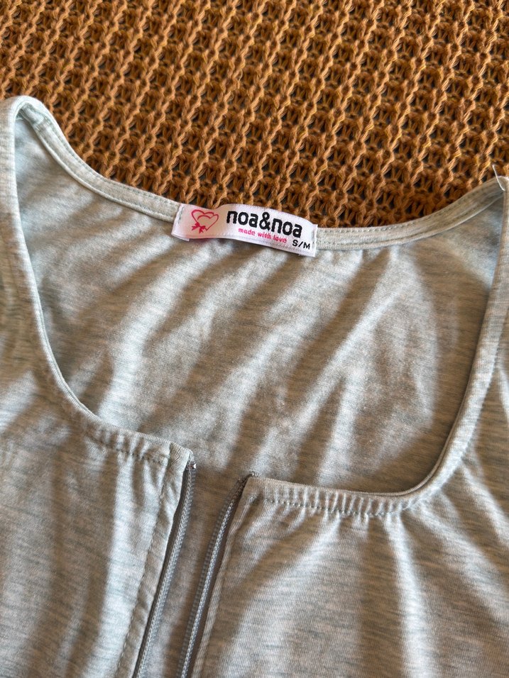 2 ADET M beden Gri Kadın Atlet - Görsel 5