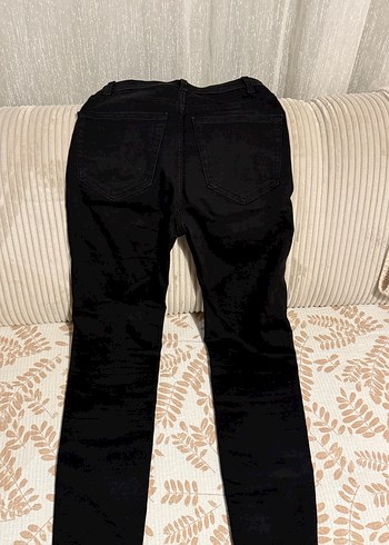 Siyah Midi Boy Kadın Jean - Görsel 4