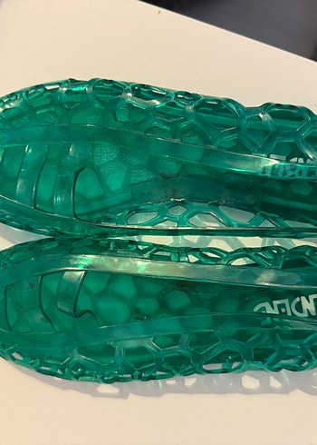 Erkek Transparan Yeşil Yılan Desenli Su Ayakkabısı - Görsel 2