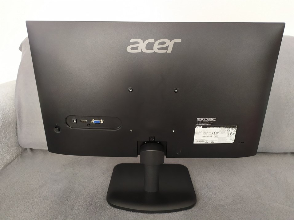 Siyah Acer Monitör - Görsel 3