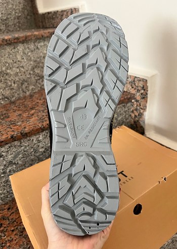 Stout İş Ayakkabısı 43Kompozit Burunlu DD52 Fuerza Anarillo S1P - Görsel 3