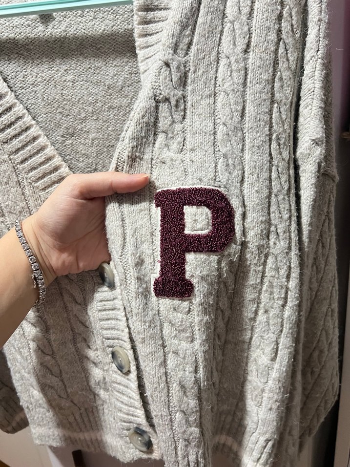 Pull and Bear marka Hırka Kazak L beden - Görsel 3