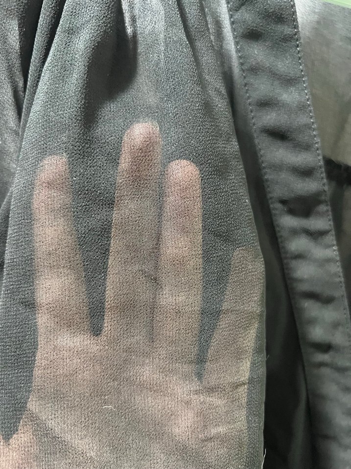 Zara Transparan Drapeli Bluz - Görsel 2