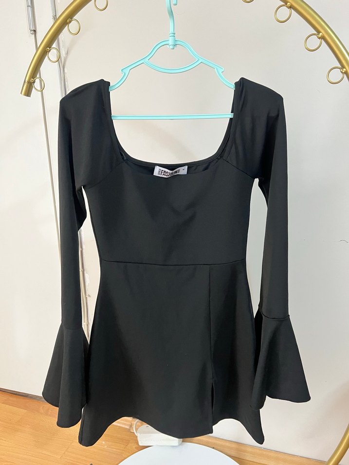 Likralı seksi yırtmaçlı elbise - Görsel 2