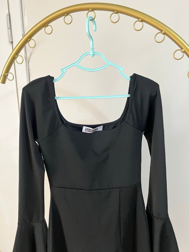 Likralı seksi yırtmaçlı elbise - Görsel 4