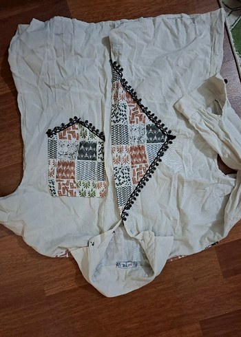 Nakışlı, Kürklü Detaylı Kadın Gömlek - Görsel 3