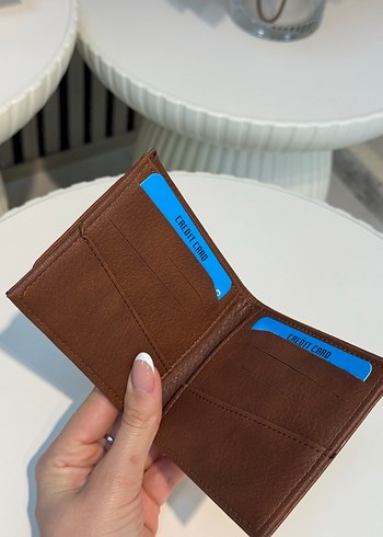 Erkek Kahverengi Deri Cüzdan - Görsel 3