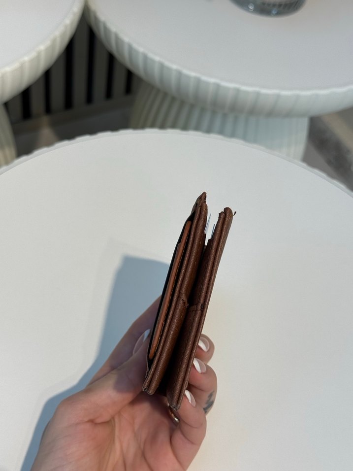 Erkek Kahverengi Deri Cüzdan - Görsel 2