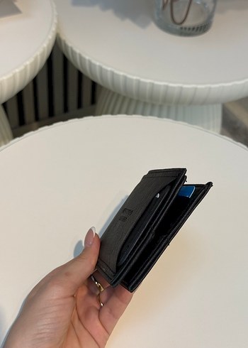 Minimalist Siyah Erkek Cüzdanı - Görsel 2