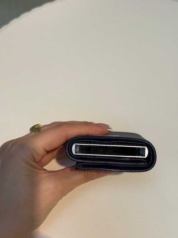 Lacivert Baskılı Erkek Cüzdan - Görsel 2