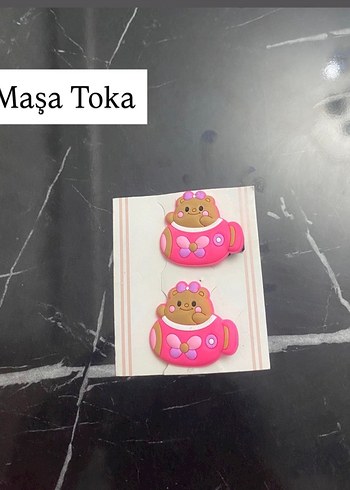 Pastel Pembe Elastik Çiçekli ve Fiyonklu Saç Aksesuarları - Görsel 2