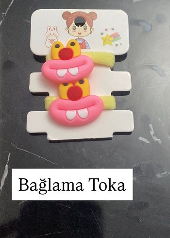 Pastel Pembe Elastik Çiçekli ve Fiyonklu Saç Aksesuarları - Görsel 4