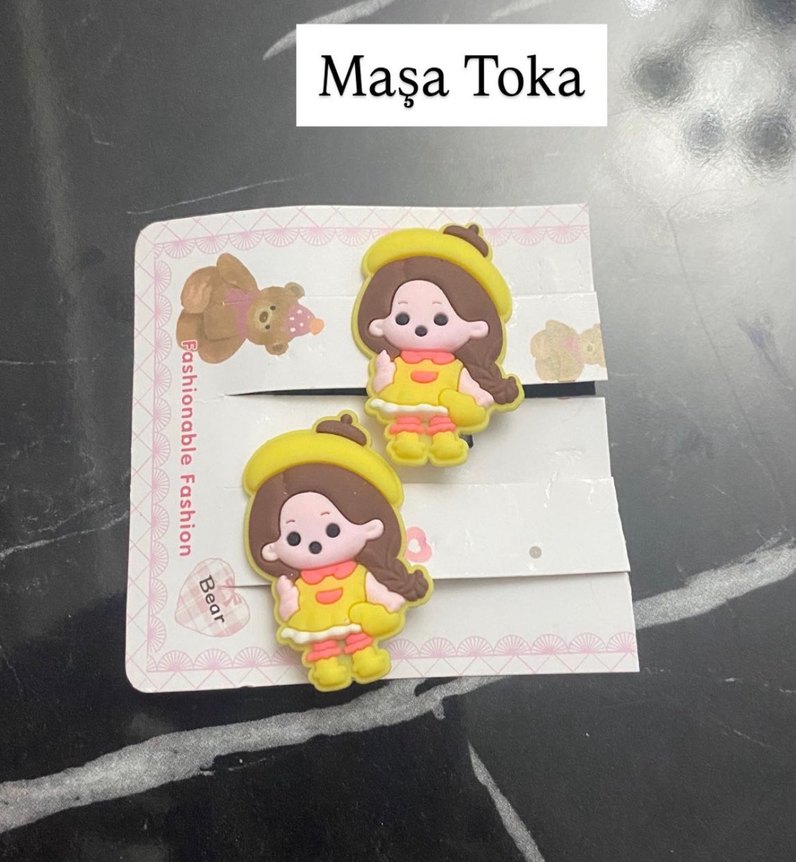 Pastel Pembe Elastik Çiçekli ve Fiyonklu Saç Aksesuarları - Görsel 5