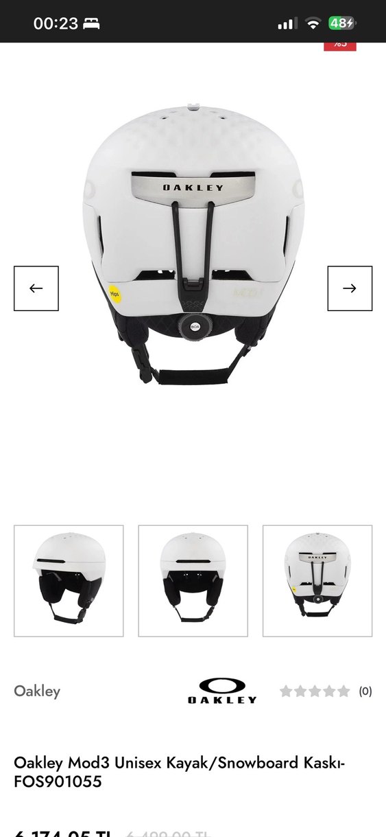 Oakley MOD3 MIPS çocuk
 Kayak Kaskı Beyaz - Görsel 5