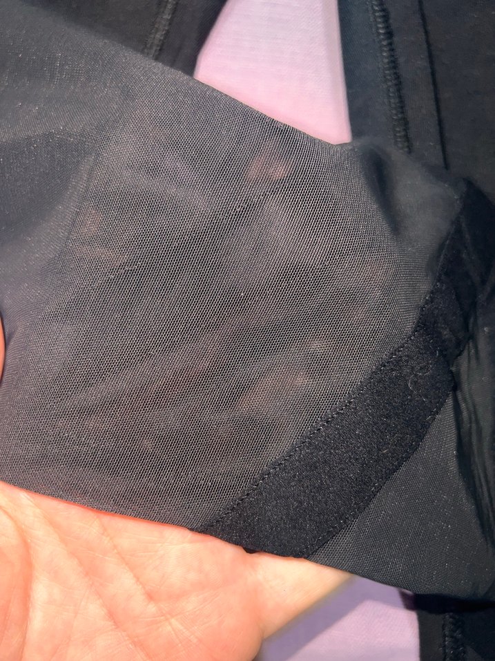 Siyah Düz Midi Spor Tayt Victorias Secret leggings | - Görsel 2